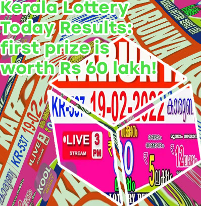 Karunya lottery result