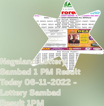 Lottery sambad morning