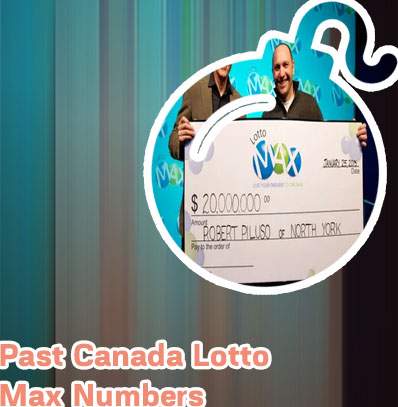 Lotto max winning numbers