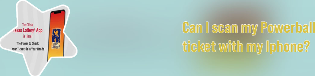 Scan my lottery ticket