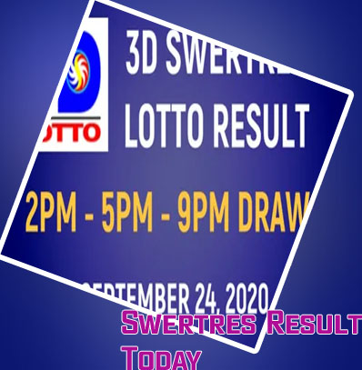 Swertres lotto result today